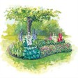 Баня на Снятной горе - иконка «сад» в Черском